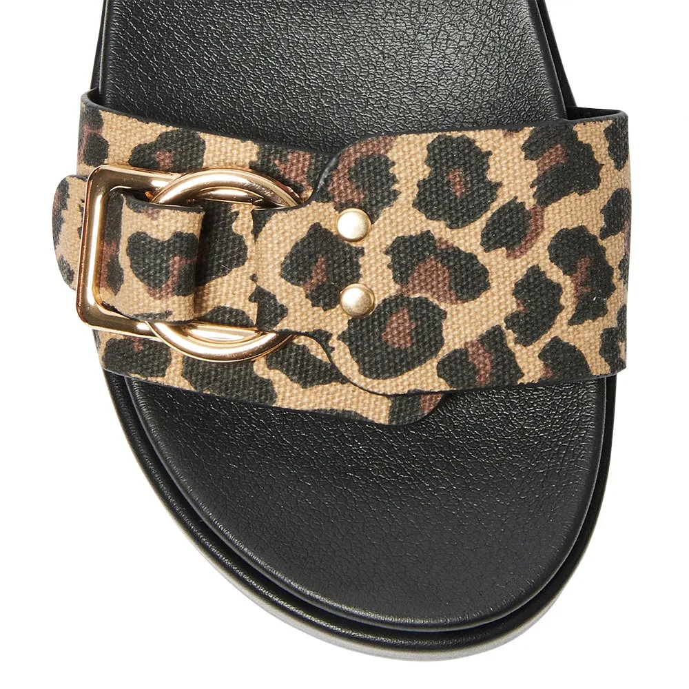 Fiction Slide in Animal Fabric