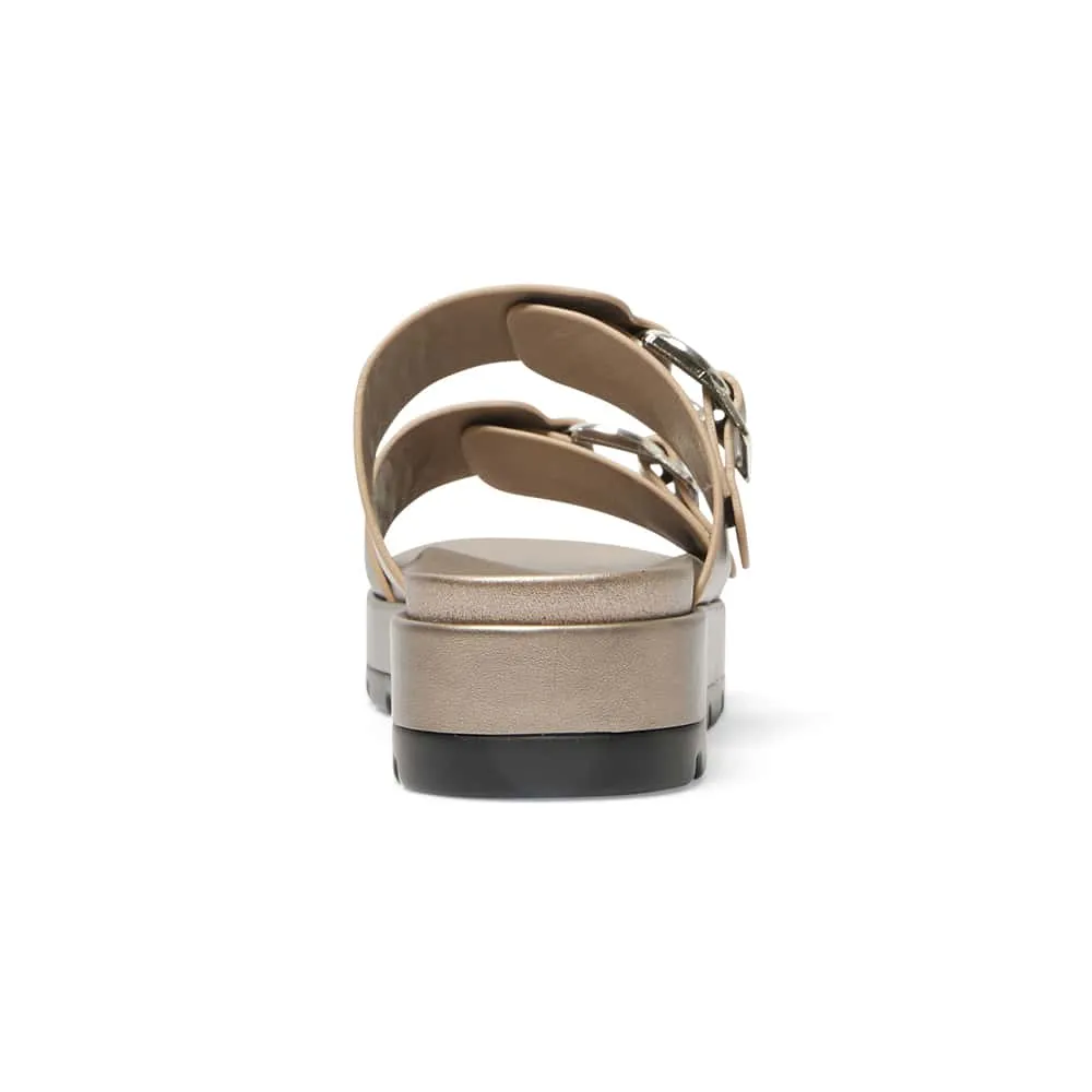 Fiction Slide in Pewter Smooth