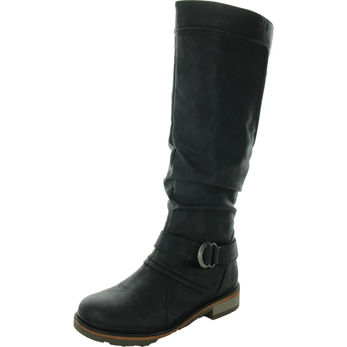Fiona 3 Womens Leather Insulated Footbed Knee-High Boots
