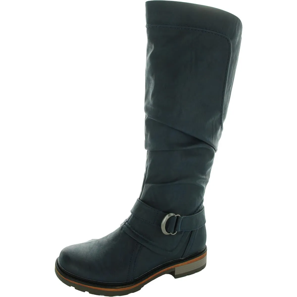 Fiona 3 Womens Leather Insulated Footbed Knee-High Boots