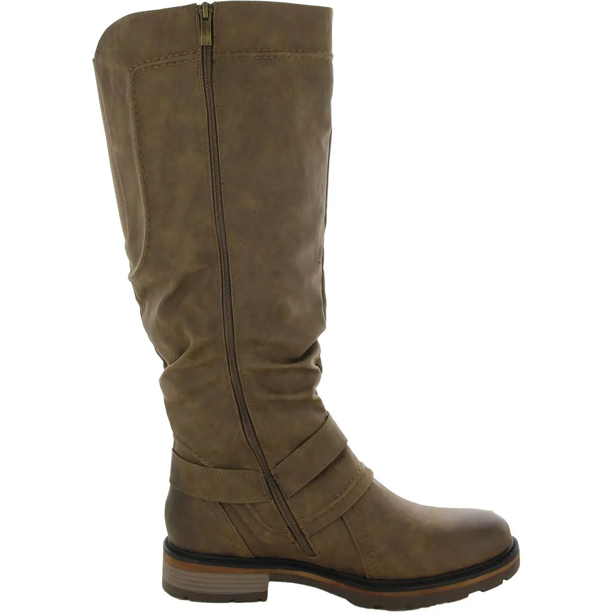 Fiona 3 Womens Leather Insulated Footbed Knee-High Boots