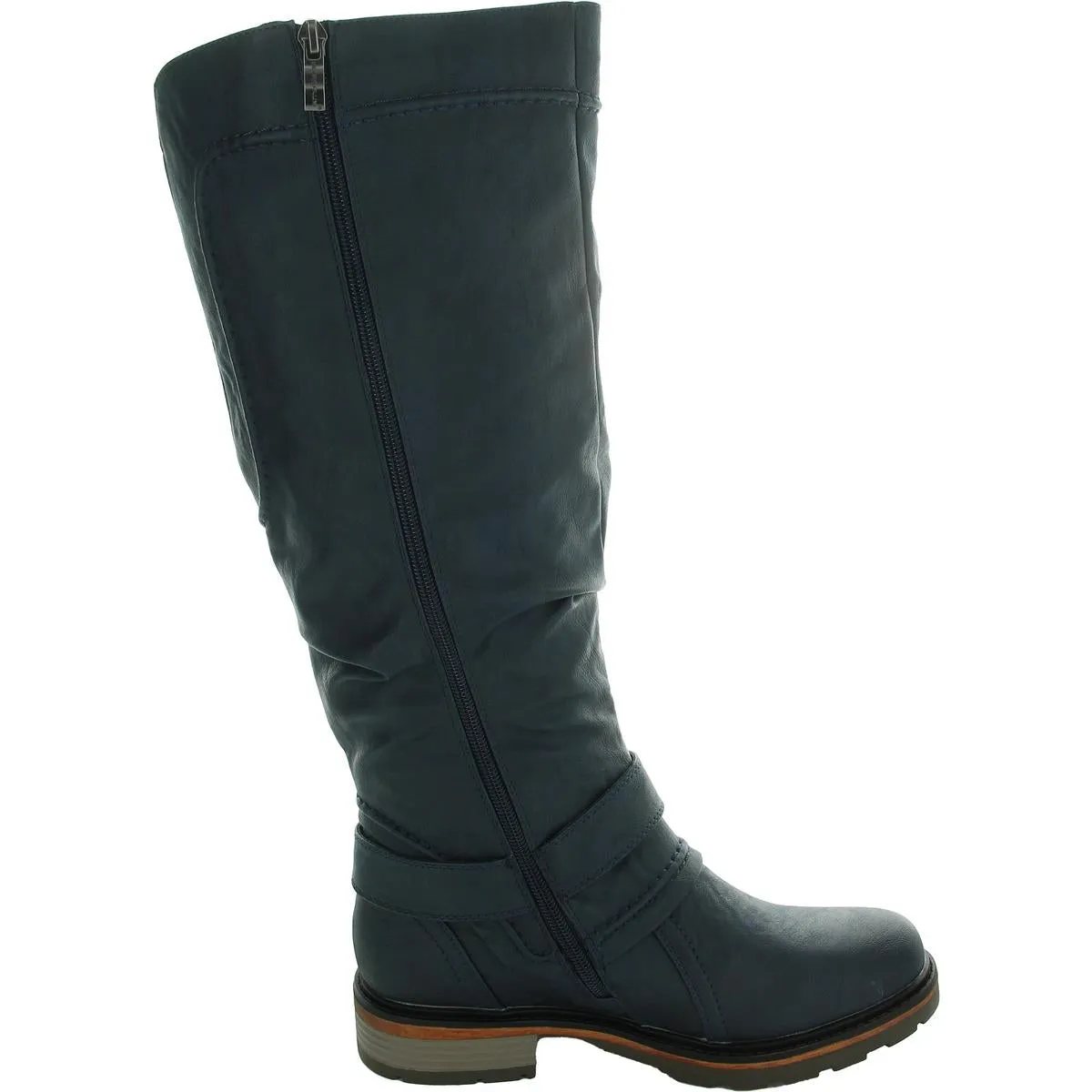 Fiona 3 Womens Leather Insulated Footbed Knee-High Boots