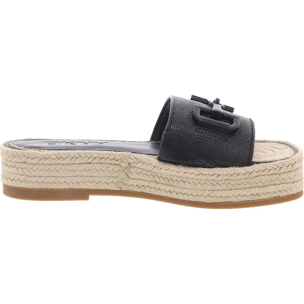 Fiona Womens Woven Man Made Platform Sandals