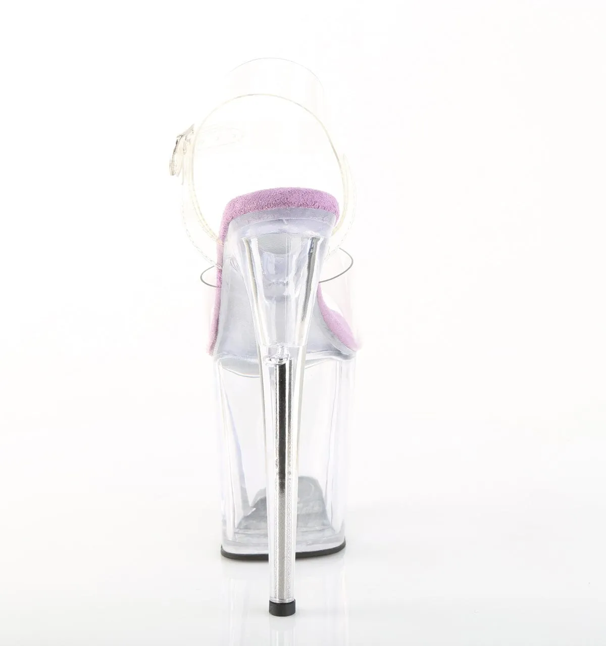 FLAMINGO-808 Platform Shoes Clear-Lavender/Clear