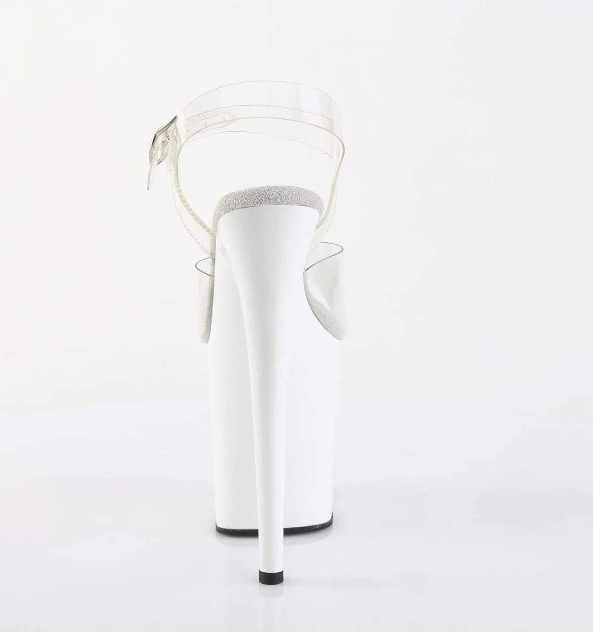 FLAMINGO-808 Platform Shoes Clear/White