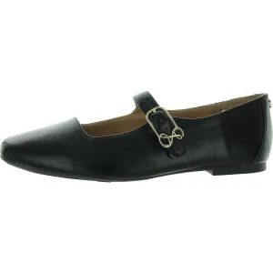 Fredi Womens Buckle Square Toe Mary Janes