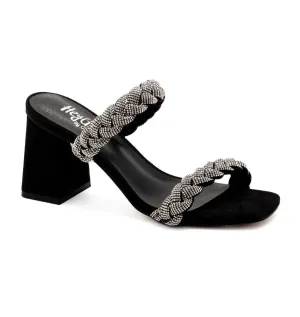 French Kiss Sandal In Black
