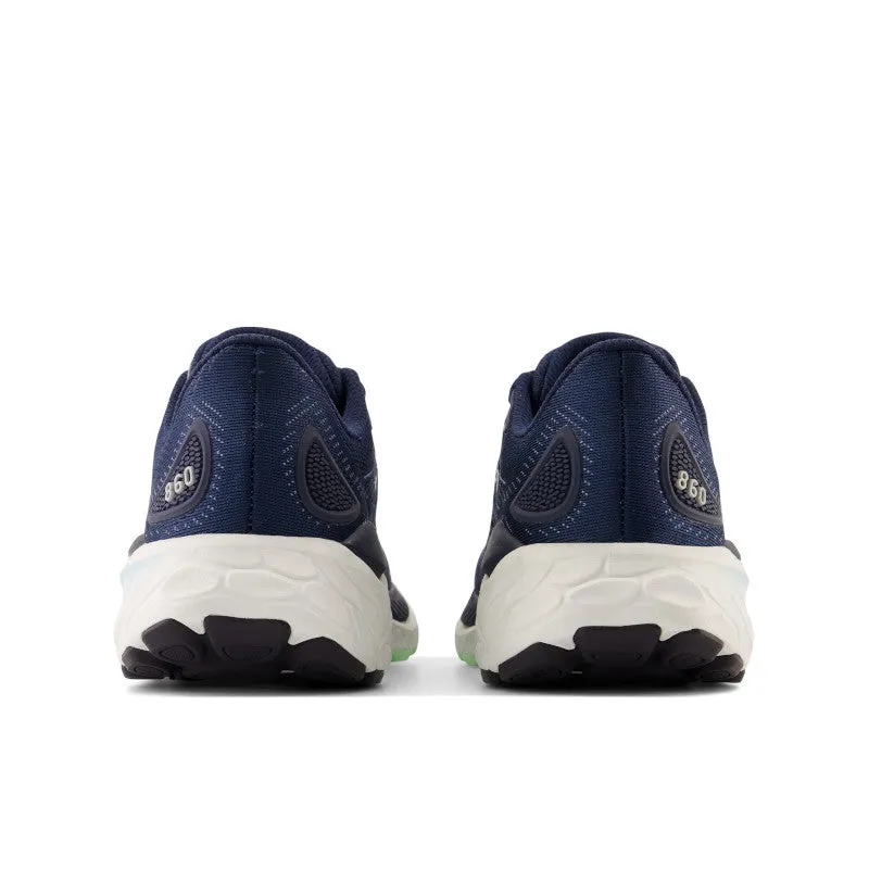 Fresh Foam X 860v13 - Navy with Bleach Blue and Green Aura - Women's