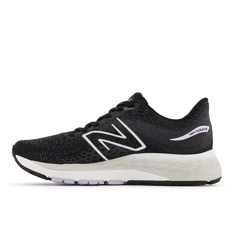 Fresh Foam X 880v12 - Black with Violet Haze and Steel - Women's