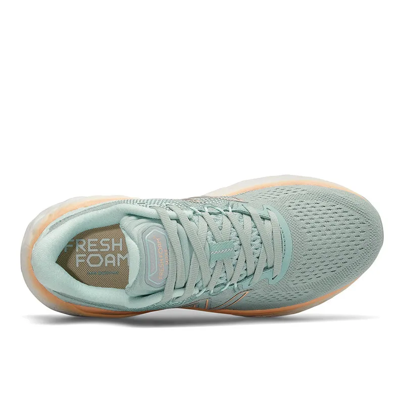 Fresh Foam X More v4 - Storm Blue with Light Mango - Women's