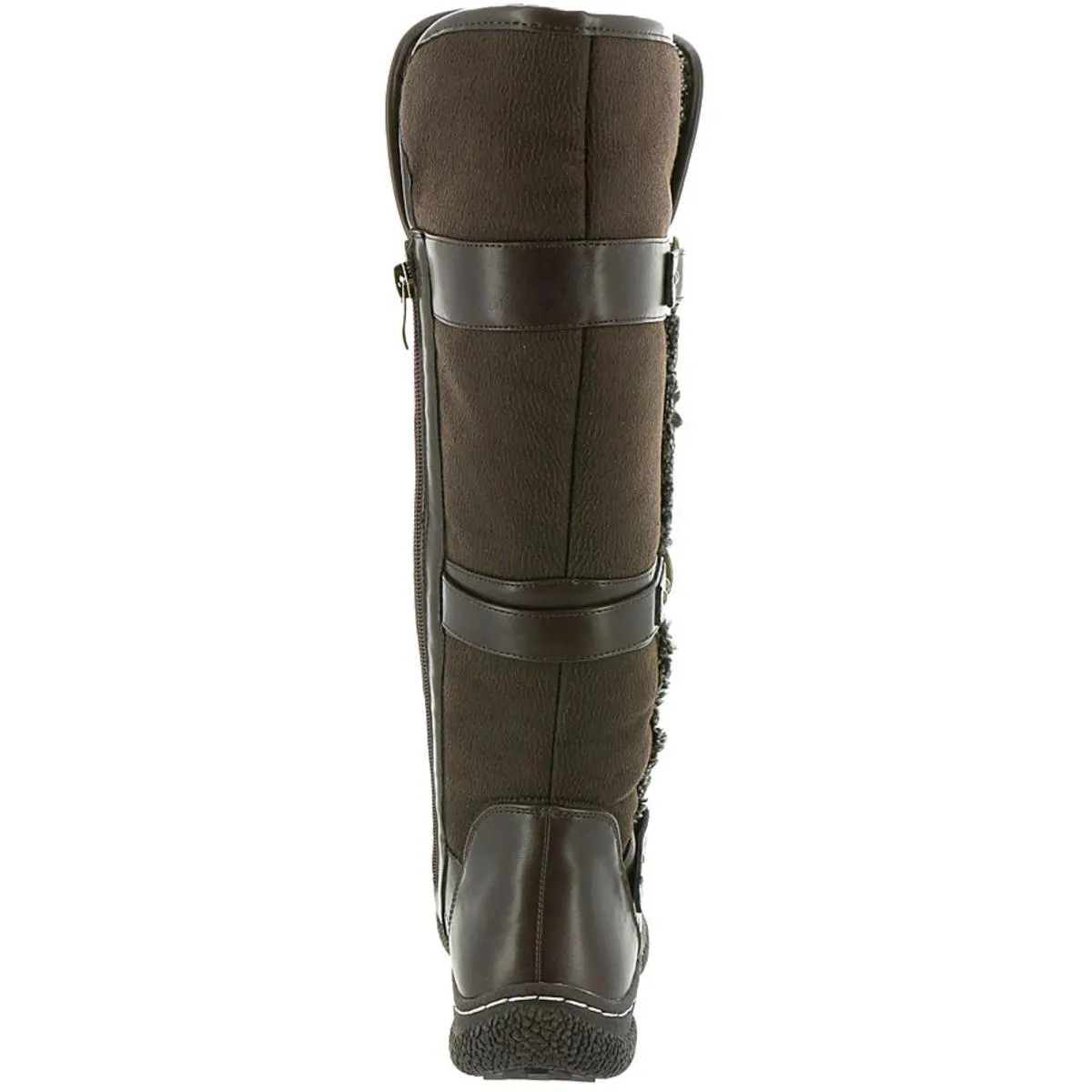 Gabrielle Womens Faux Fur Lined Mid Calf Winter Boots