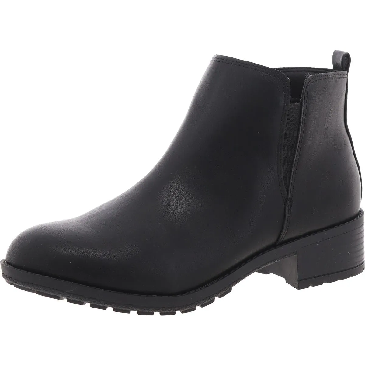 GARNERRP Womens Zipper Manmade Ankle Boots