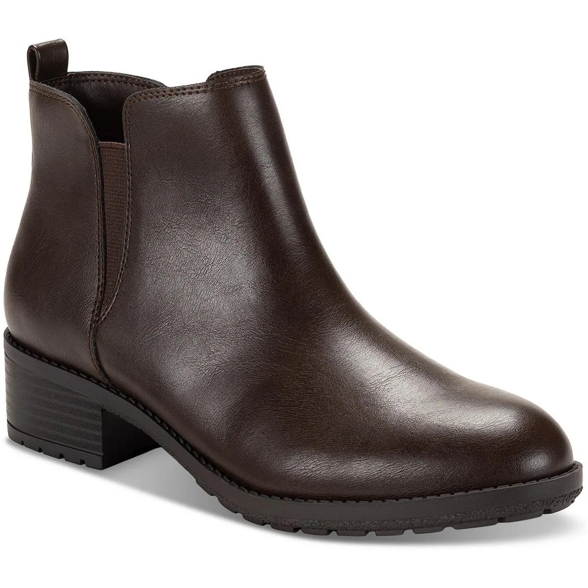 GARNERRP Womens Zipper Manmade Ankle Boots
