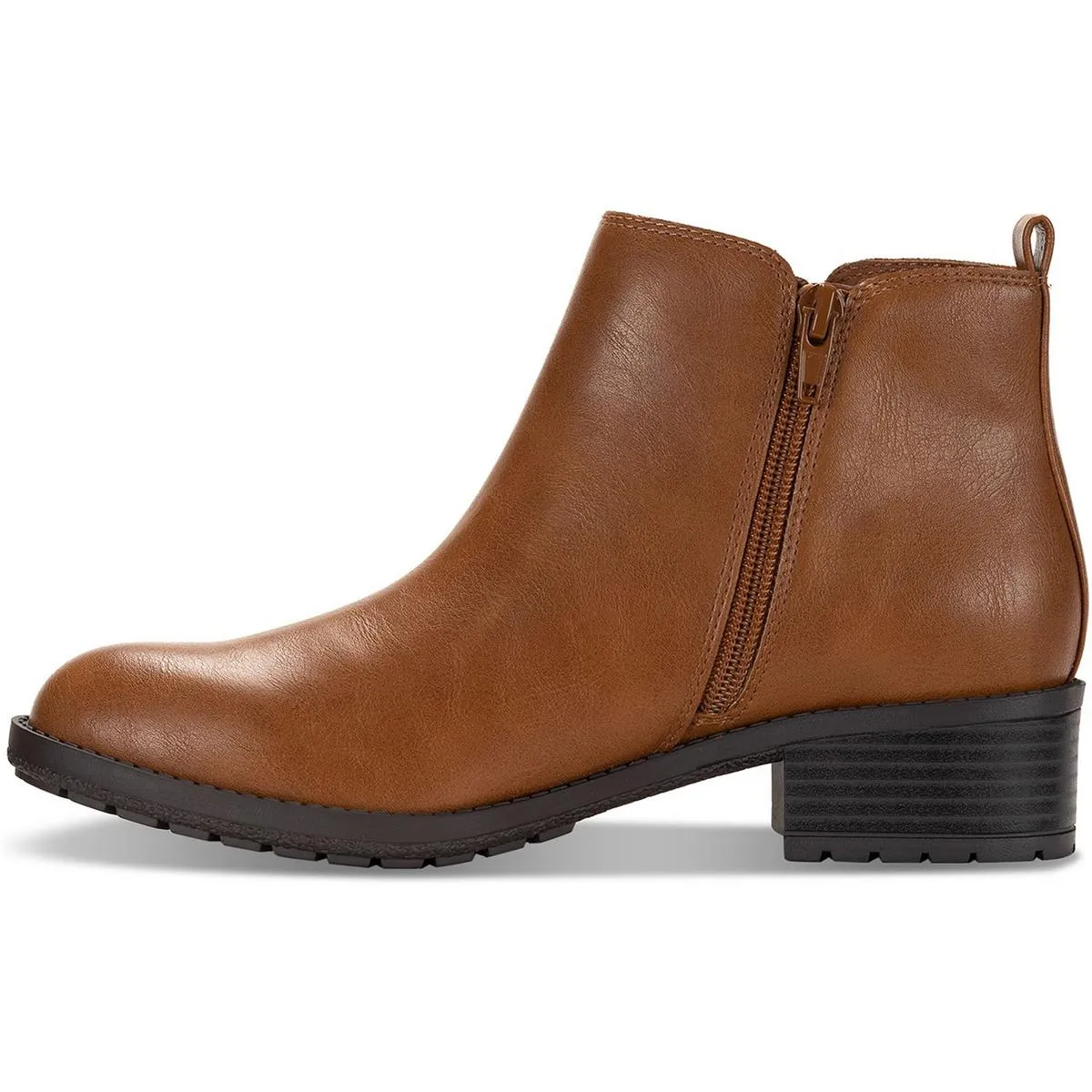 GARNERRP Womens Zipper Manmade Ankle Boots