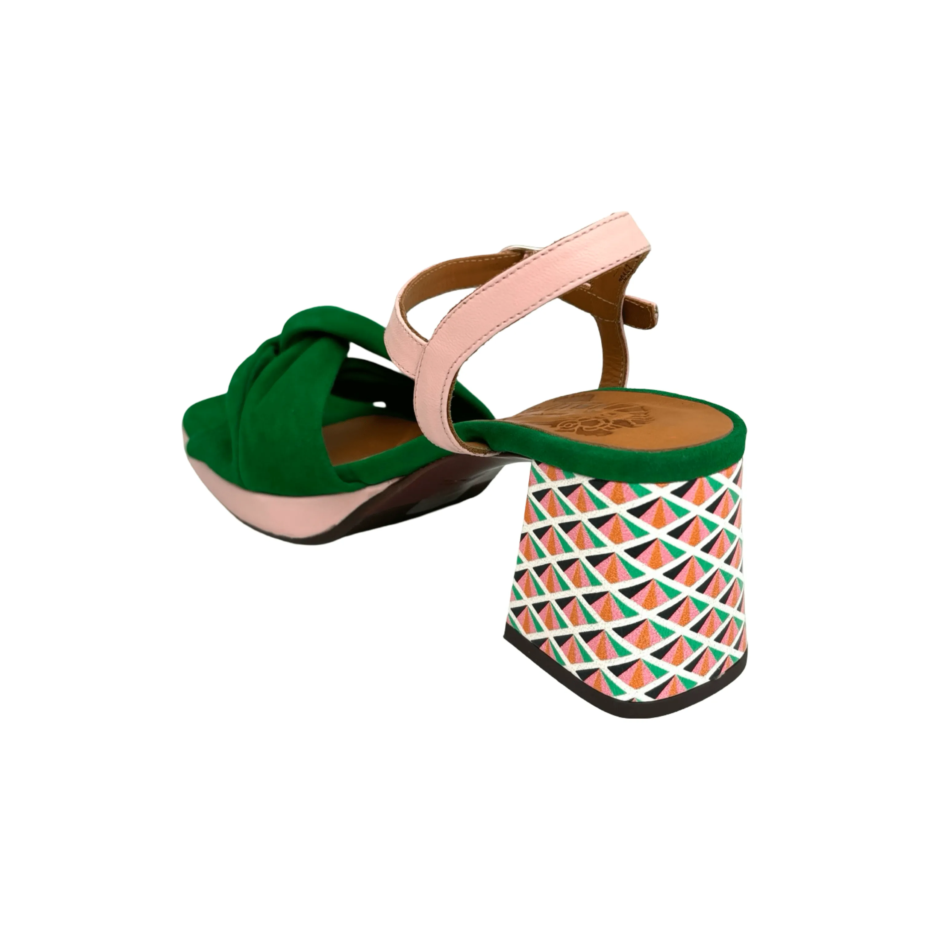 GELIA Green/Pink Sandal