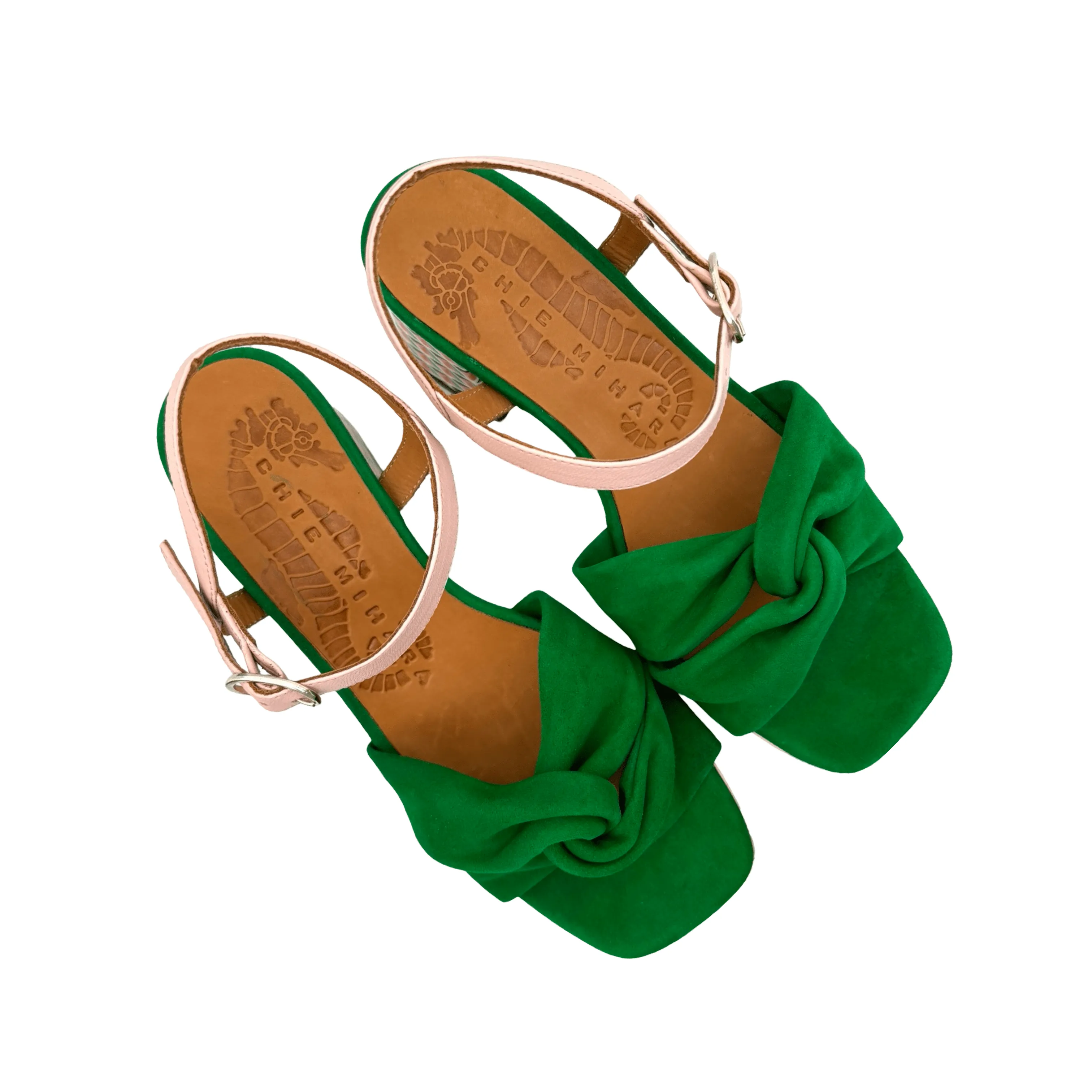 GELIA Green/Pink Sandal