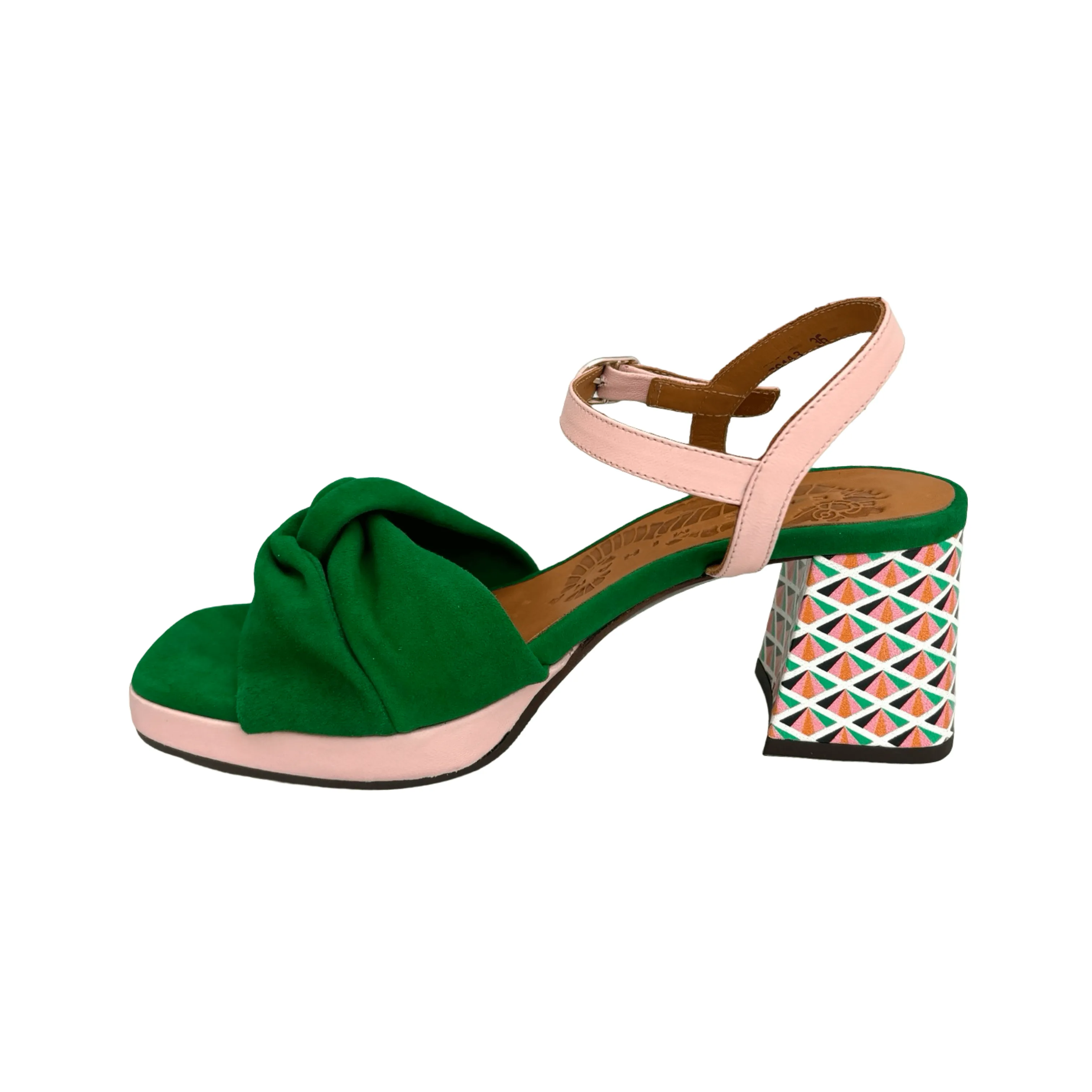 GELIA Green/Pink Sandal