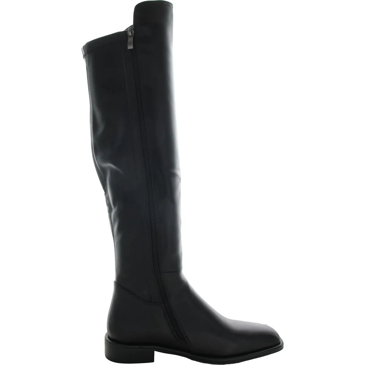 Genevieve Womens Zipper Manmade Knee-High Boots