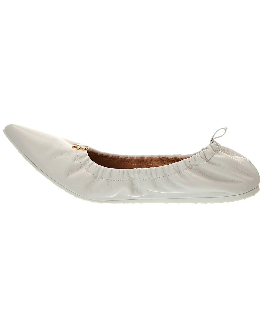 Gianvito Rossi Alina Leather Flat