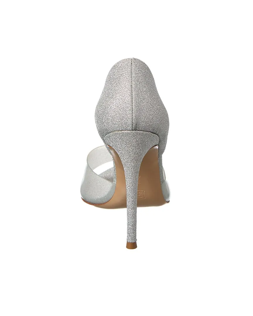 Gianvito Rossi Bree Leather & Vinyl Sandal