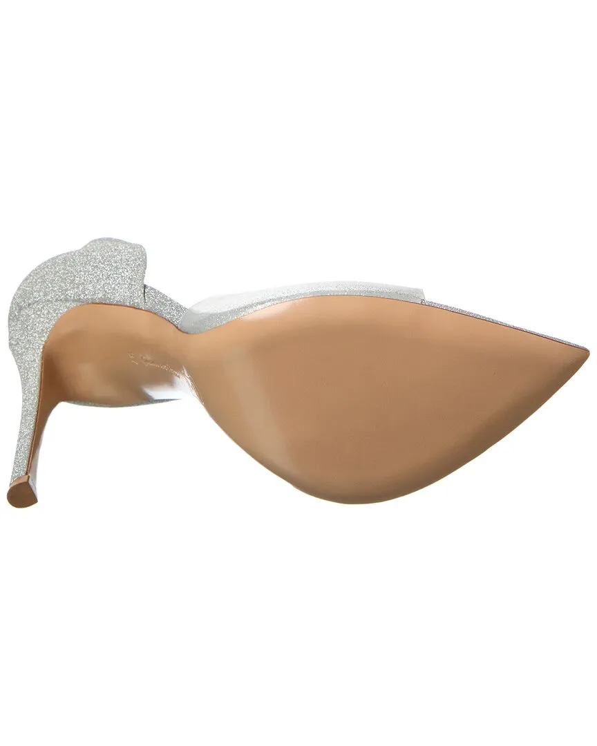 Gianvito Rossi Bree Leather & Vinyl Sandal