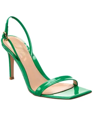 Gianvito Rossi Ribbon Stiletto 85 Patent Slingback Sandal