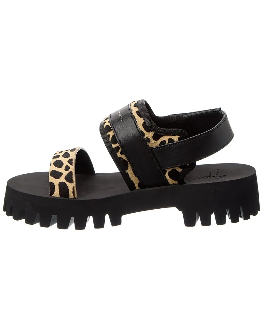 Giuseppe Zanotti Cometa 15 Haircalf Sandal