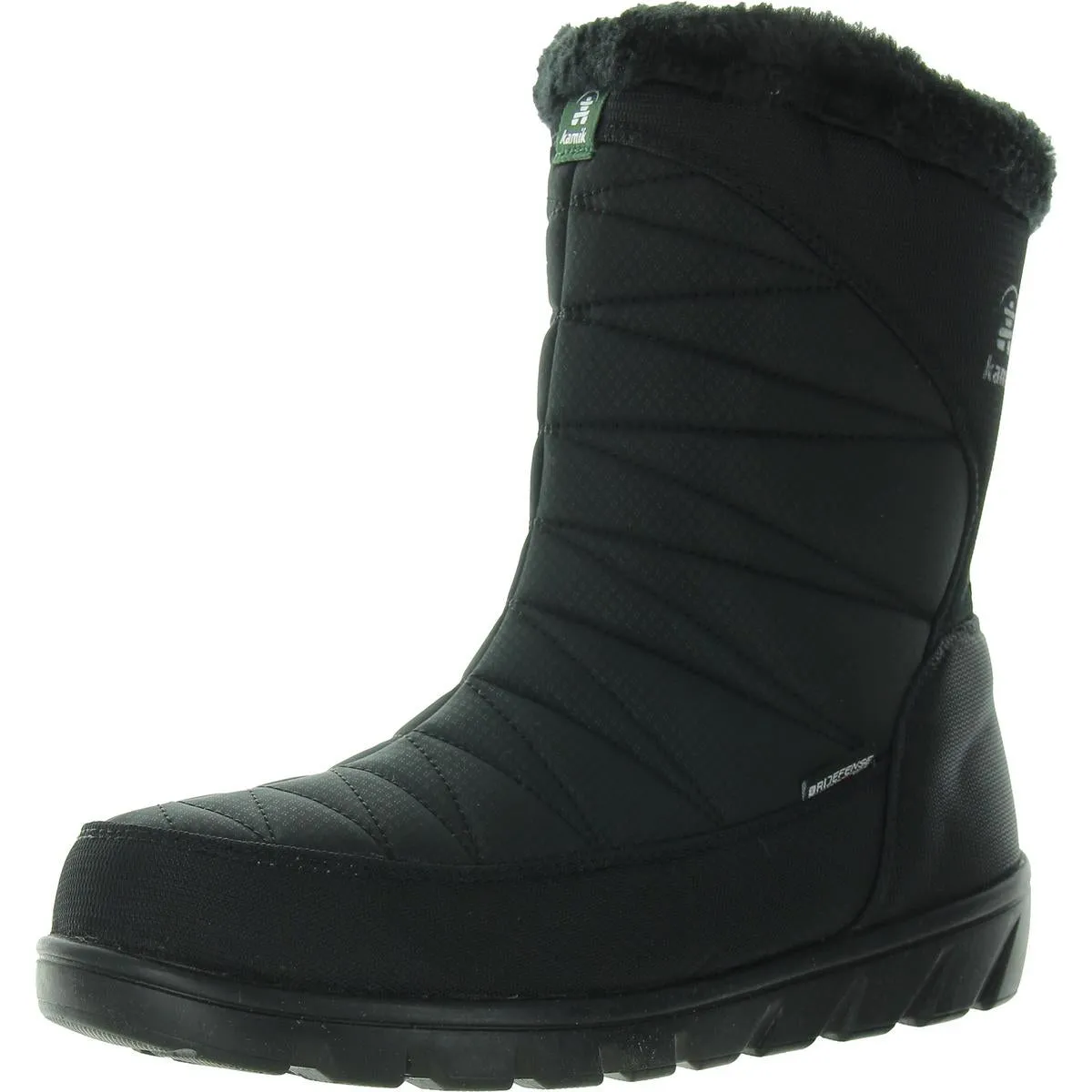 HANNAH ZIP Womens Faux Fur Lined Man Made Winter & Snow Boots