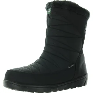 HANNAH ZIP Womens Faux Fur Lined Man Made Winter & Snow Boots