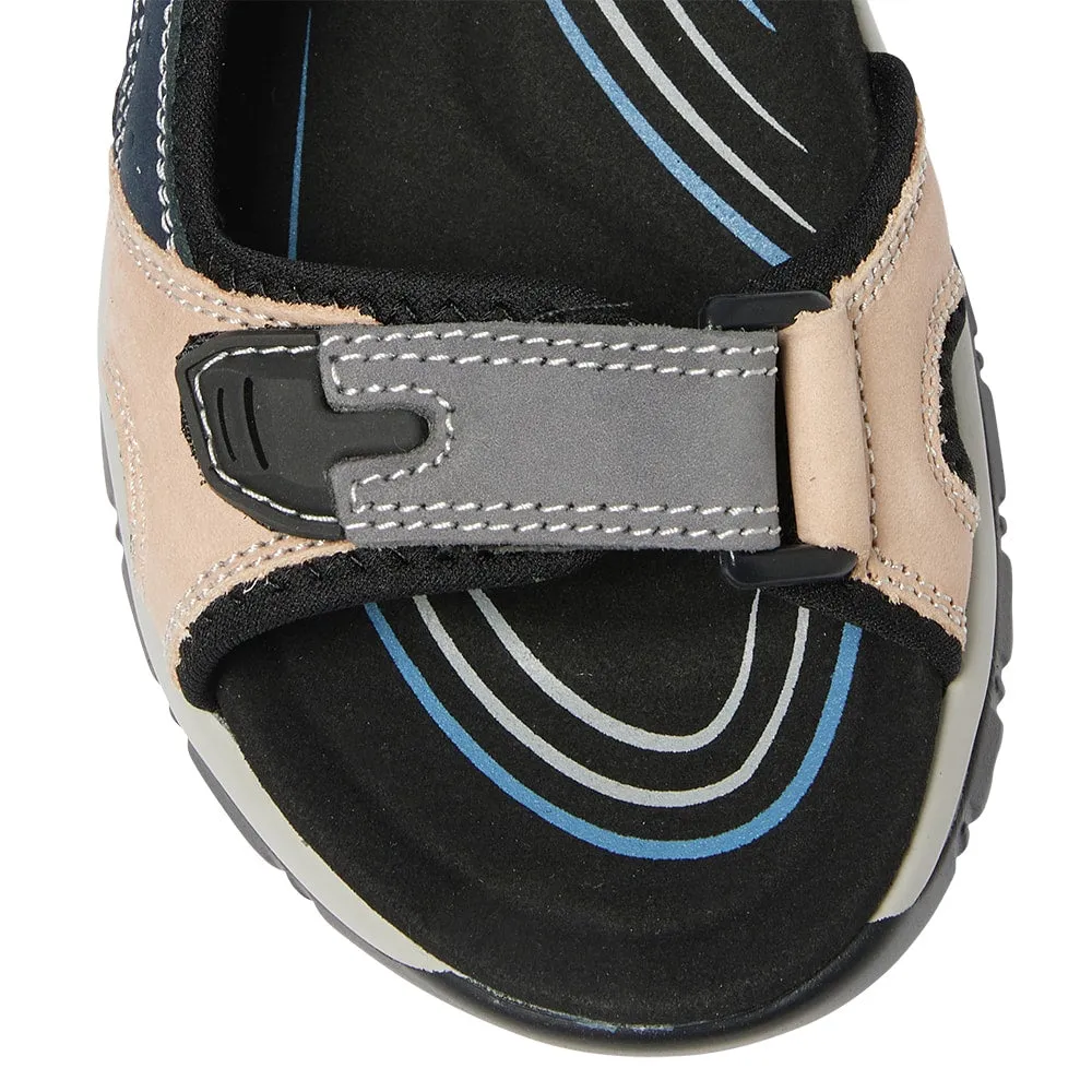 Harvey Sandal in Blush/grey Multi
