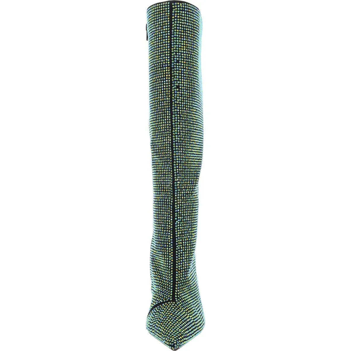 Havannah 2 Womens Faux Suede Rhinestone Knee-High Boots