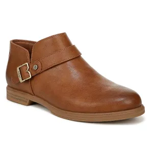 Hello Womens Zipper Faux Leather Shooties