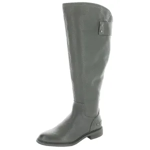 Henrietta Womens Wide Calf Leather Riding Boots