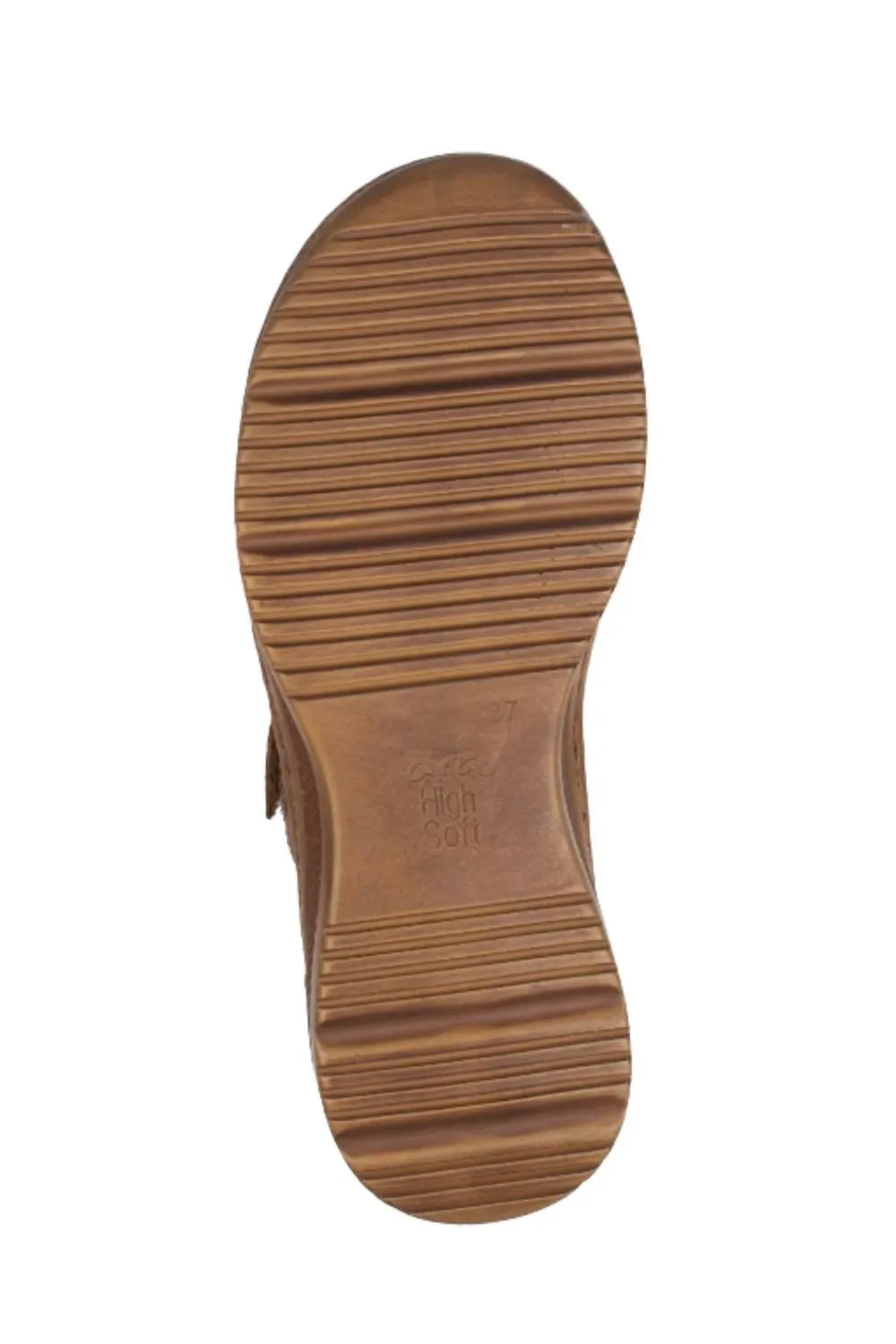 Herra Slide Sandal In Cognac