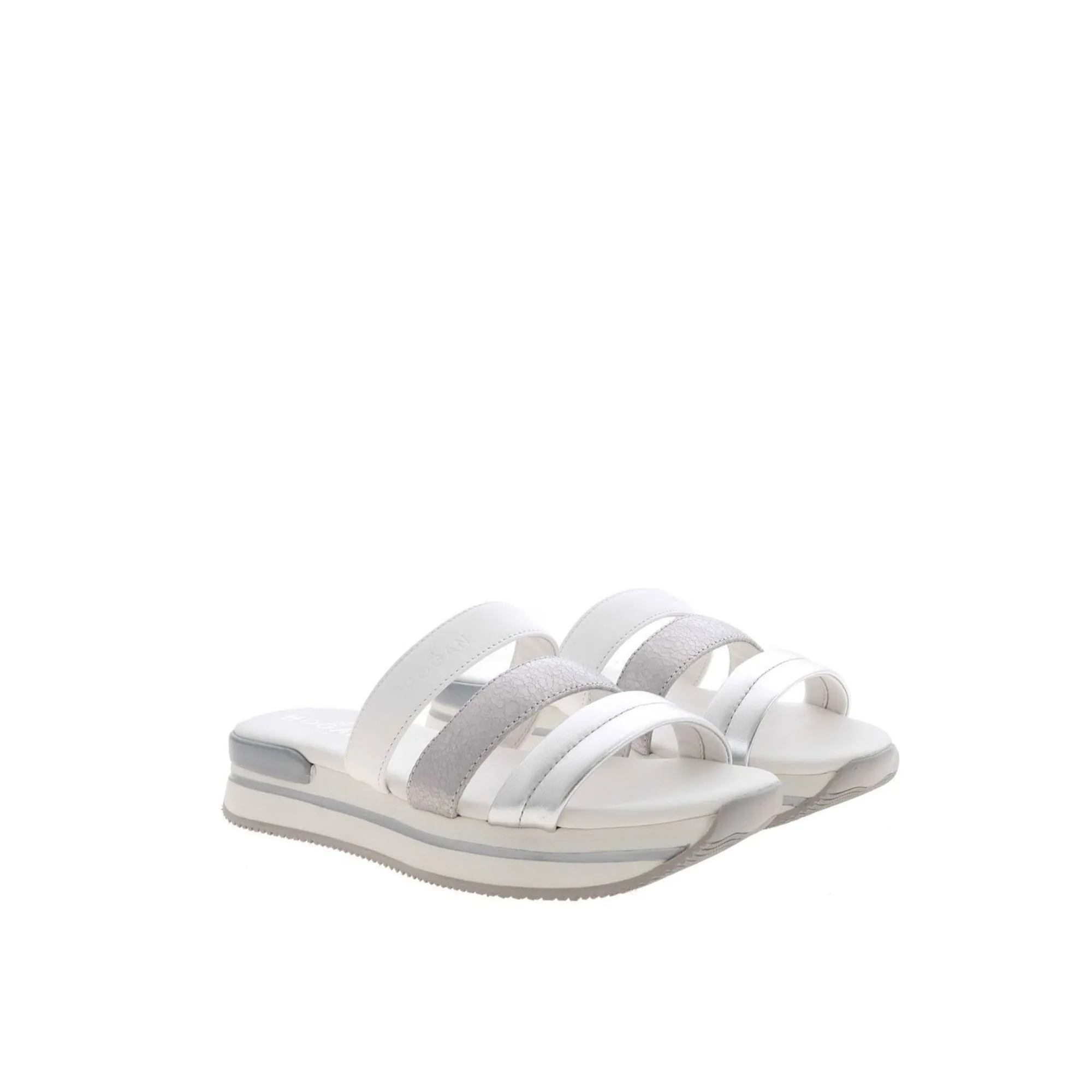 Hogan H257 Leather Sandals