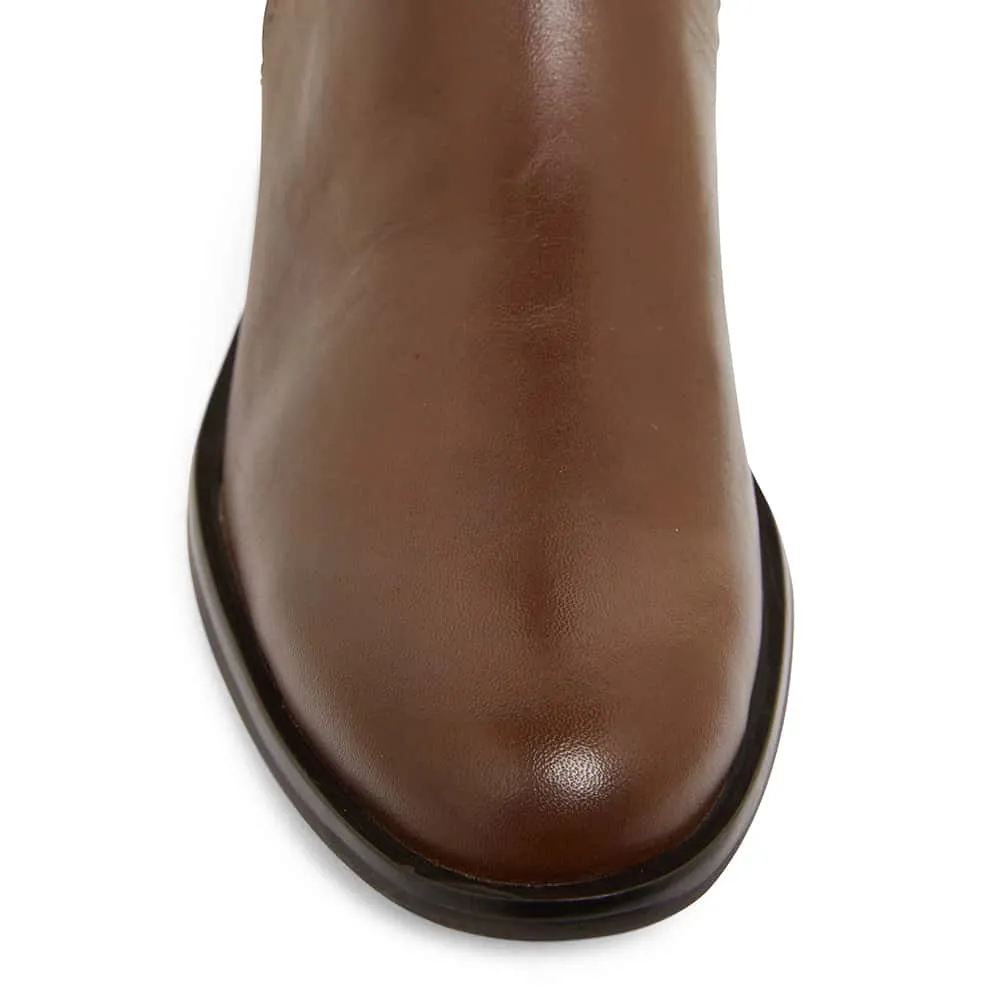 Ignite Boot in Brown Leather