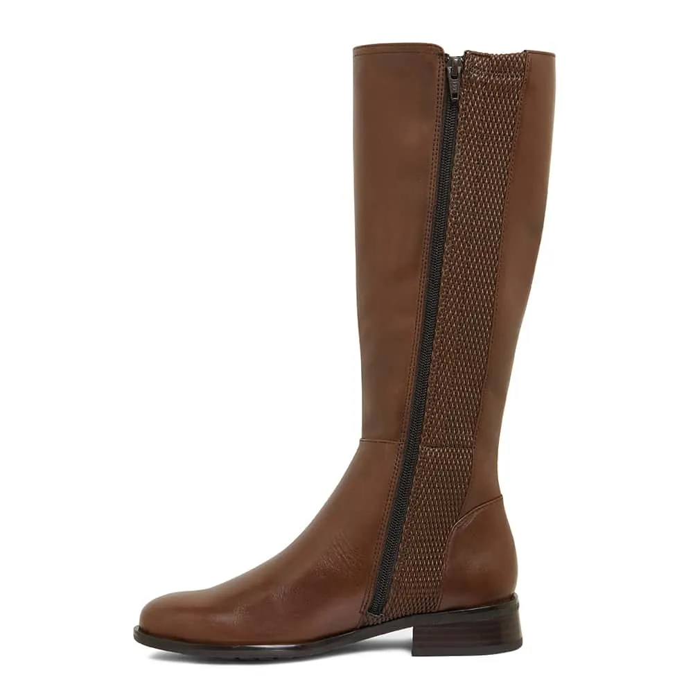 Ignite Boot in Brown Leather