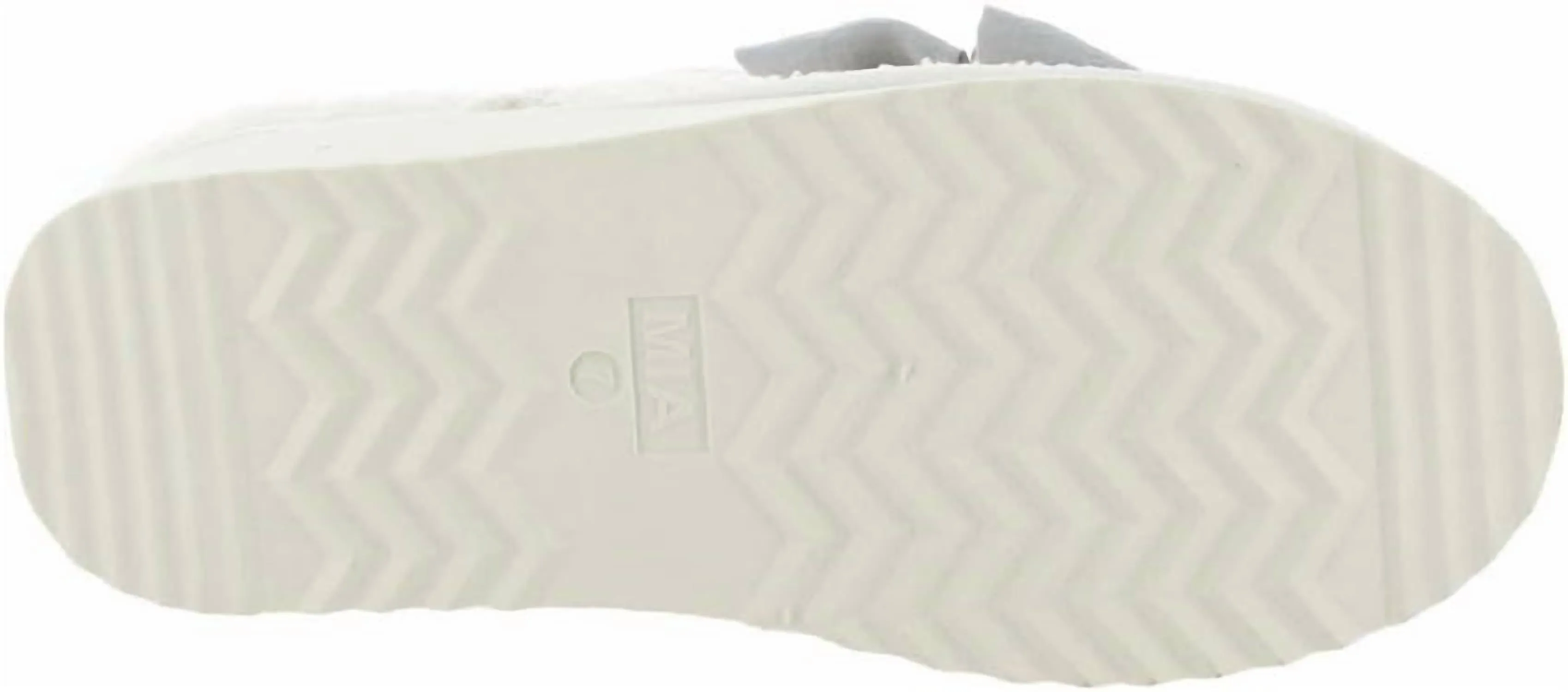 Imani Bow Slippers In Light Blue
