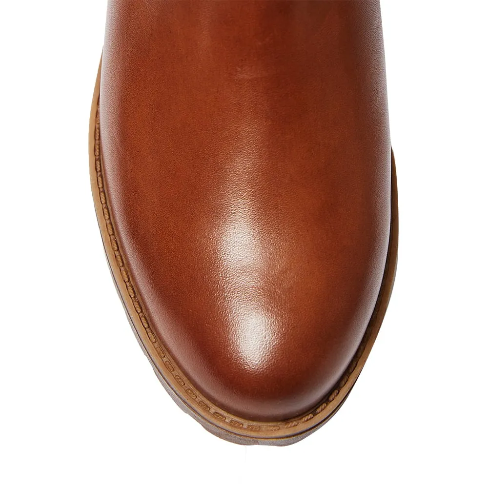 Innovate Boot in Mid Brown Leather