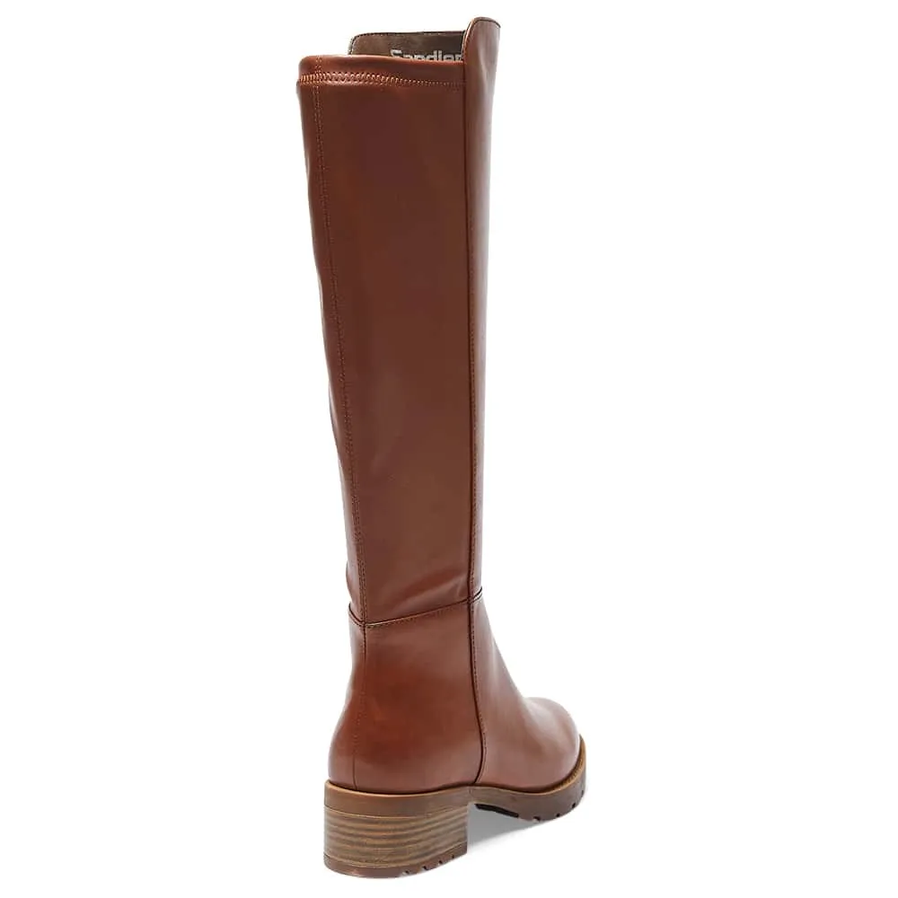 Innovate Boot in Mid Brown Leather