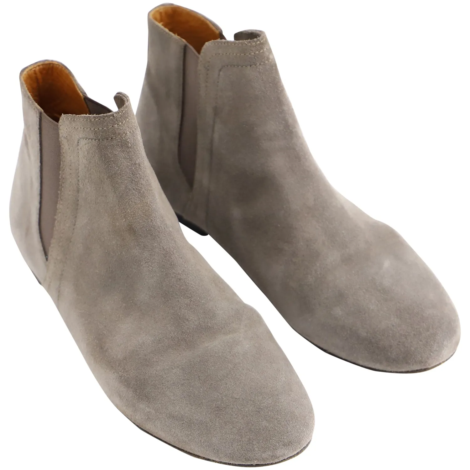 IRO Ankle Booties in Grey Suede