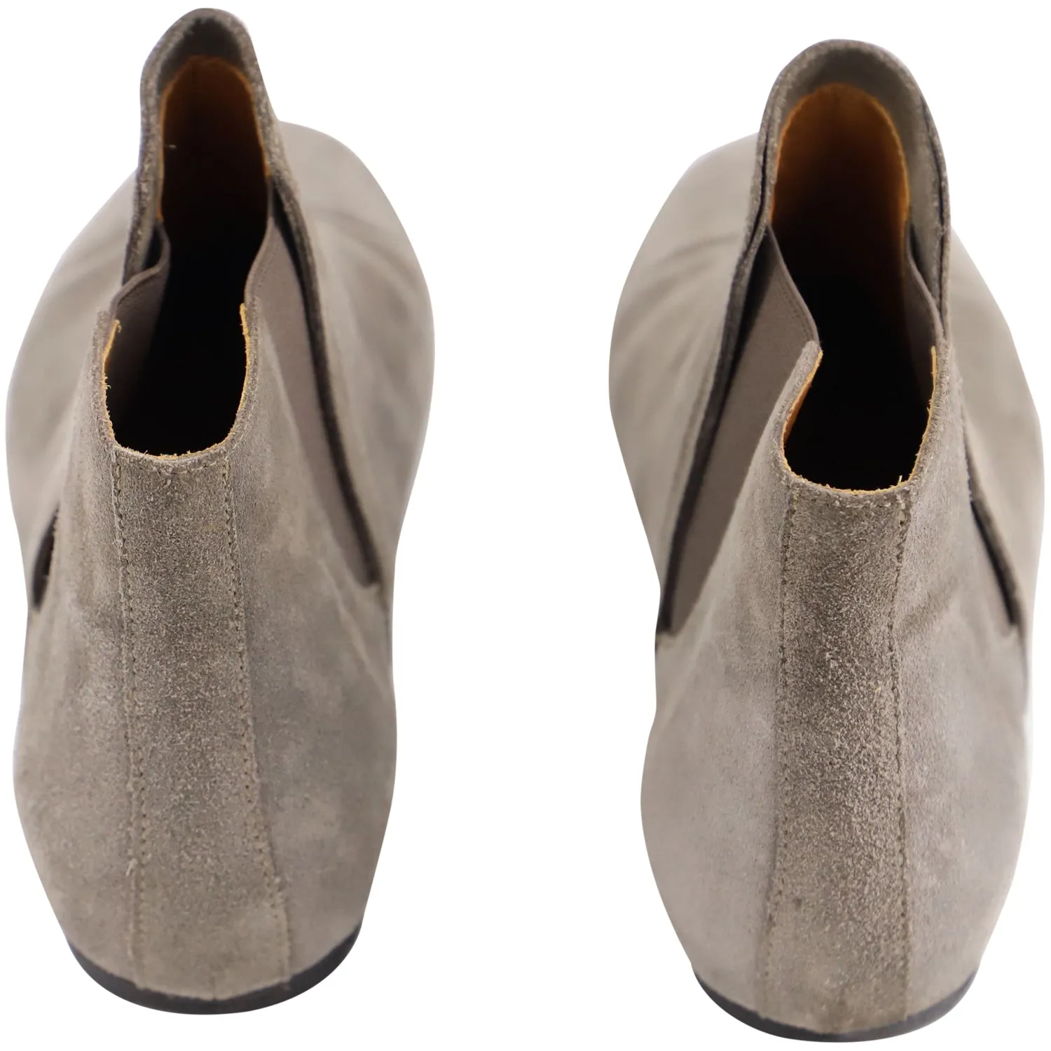 IRO Ankle Booties in Grey Suede