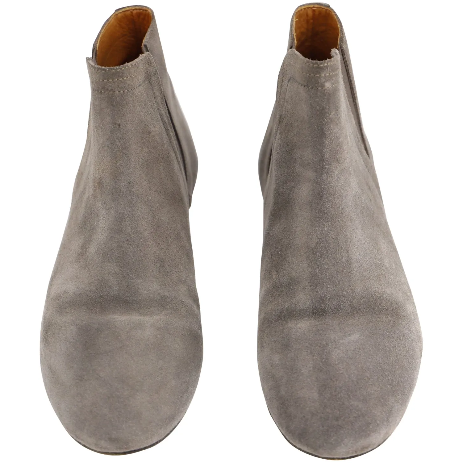 IRO Ankle Booties in Grey Suede