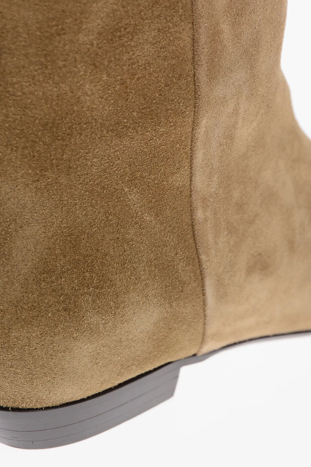Isabel Marant Suede Knee-Lenght City Boots