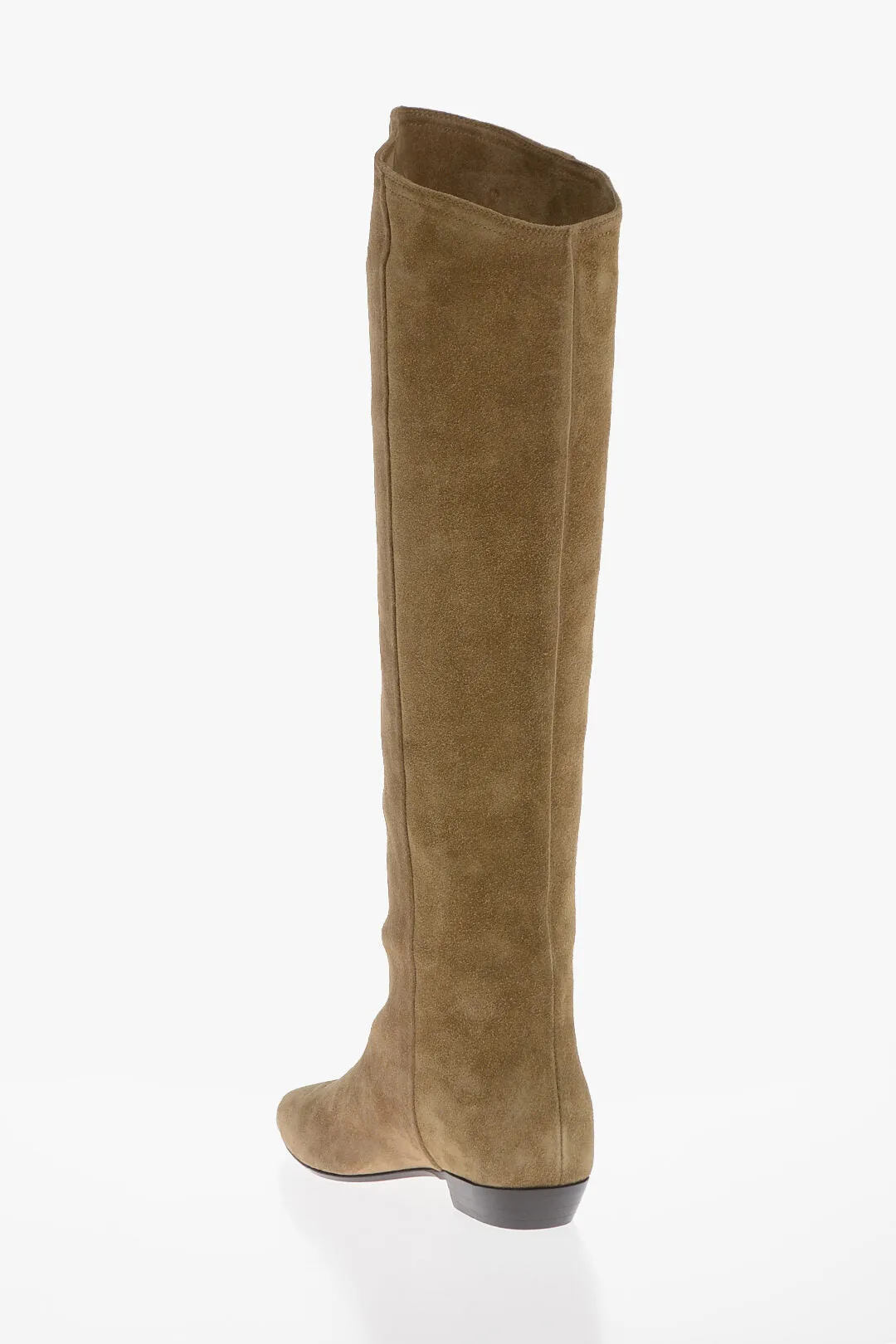 Isabel Marant Suede Knee-Lenght City Boots