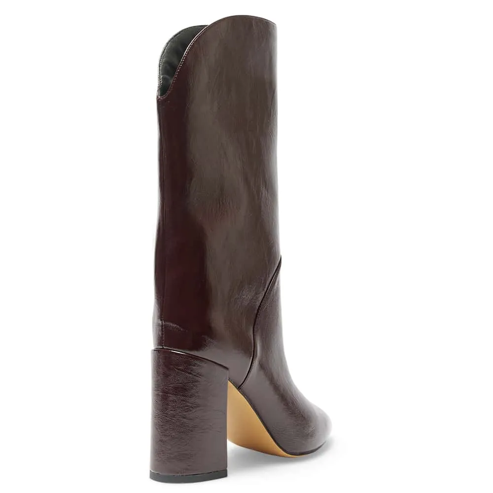 Jared Boot in Black Smooth