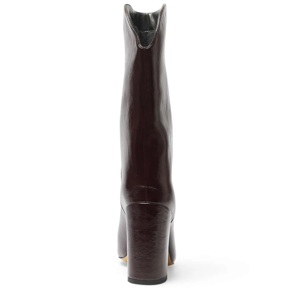Jared Boot in Black Smooth