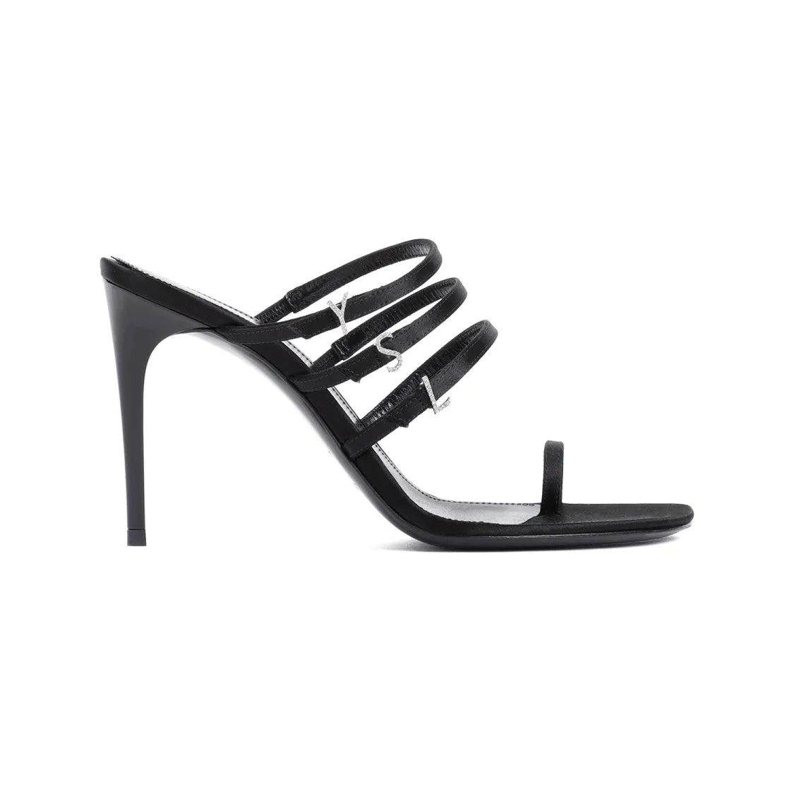 Jerry 95 Black Textile Sandals