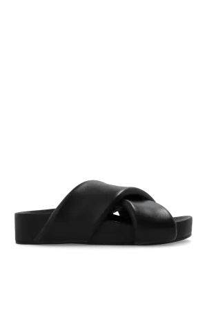 Jil Sander Leather Slides