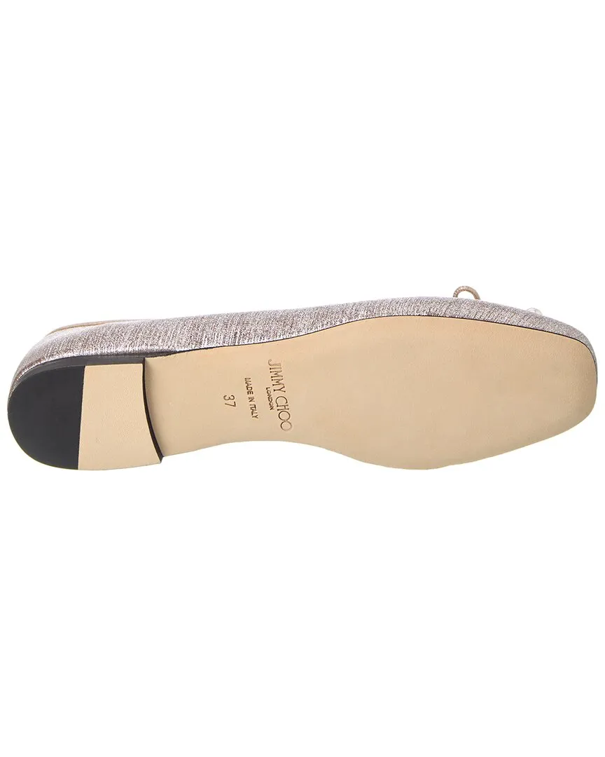 Jimmy Choo Elme Glitter Flat